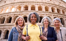 De Roma a Madrid con Amigas