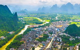 Norte y Sur de China fin Hong Kong