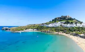 Recorrido por la ciudad medieval de Rodas y el Palacio del Gran Maestre.