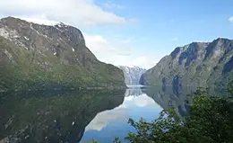 Crucero por el Sognefjord.