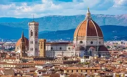Llega a la cuna del Renacimiento, la hermosa Florencia.