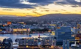 Bienvenida a Oslo, la capital de Noruega.