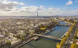 Llegada a la hermosa París