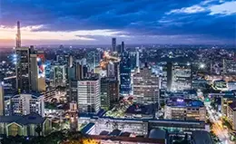 Llegada a Nairobi, la capital de Kenia