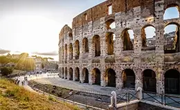General tour de Roma, incluyendo el Coliseo.