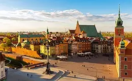 Recorrido por Varsovia con guía local.