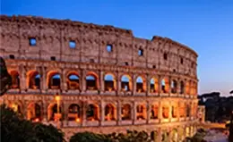 Visita al majestuoso Coliseo en el amanecer