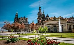 Descubre los palacios de Dresde.
