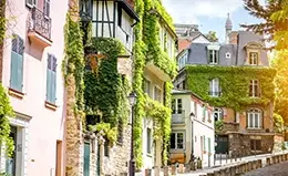 Explora los encantadores barrios de Montmartre y Latino.