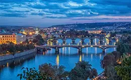 Llegada a la mágica Praga.