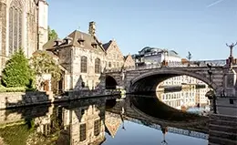 Visita la hermosa ciudad de Gante