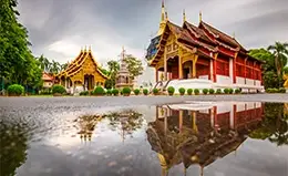 Bienvenida a la ciudad de Chiang Mai.