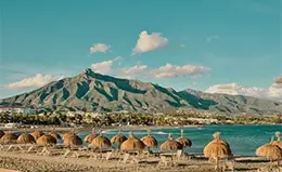 El lujoso Puerto Banus.