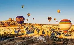 Paisajes “chimeneas de hada” de Capadocia