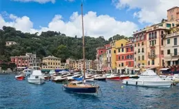 Recorrido en barco por Portofino.