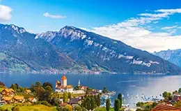 Visita al Castillo de Spiez.