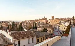 Cena en la histórica Granada.
