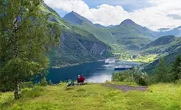Crucero en el majestuoso Sogner Fiordo