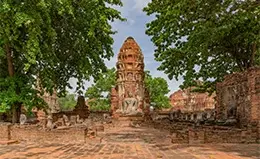 Descubre los templos de Ayutthaya, Patrimonio de la Humanidad.