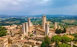 Exploración de las torres medievales de San Gimignano