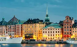 Más tarde, tendrás tarde libre en Estocolmo para explorar la ciudad.