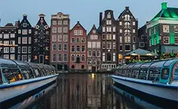 Recorrido panorámico de Ámsterdam.