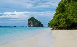 Relajación en las playas de Phi Phi.