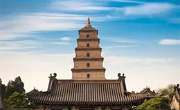 Visita a la histórica Pagoda de la Oca Silvestre.