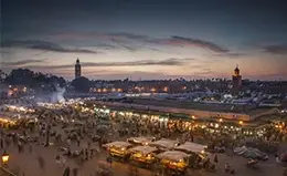 Experiencia en la vibrante plaza Jemaa el Fna