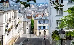 Exploración de la colina de Montmartre