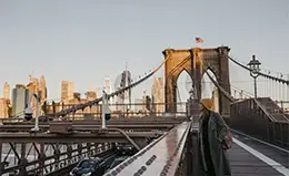 Llegada a la ciudad que nunca duerme.