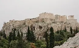 Majestuosa Acrópolis.