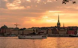 Vista desde Fjällgatan