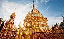 Vistas espectaculares desde Wat Doi Suthep