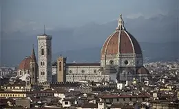 Disfruta de una vista panoramica desde el Mirados de Michelangelo