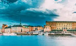 Llegada a Estocolmo, la perla del Báltico.