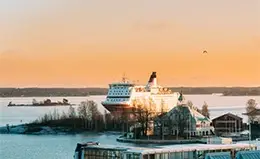 Viaja en el moderno ferry hasta Finlandia y disfruta de las asombrosas vistas