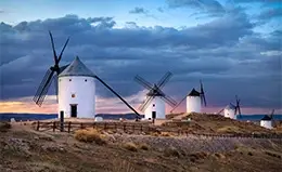 Historia en los molinos de viento de Consuegra