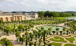 Traslado a los jardines del Palacio de Versalles