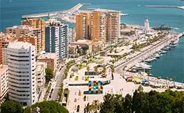 Conocer el casco antiguo de Málaga y su patrimonio cultural.