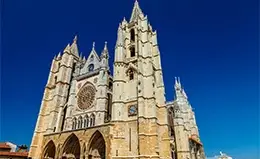 La catedral gótica de León.