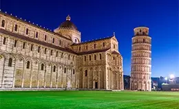 Maravíllate con la Torre Inclinada de Pisa, un ícono mundial.