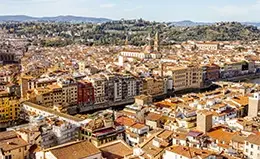 Recorre los tesoros artísticos de Florencia.