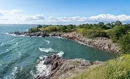 Visita a las islas de Suomenlinna, patrimonio de la humanidad.