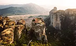 Visita de los maravillosos monasterios bizantinos de Meteora