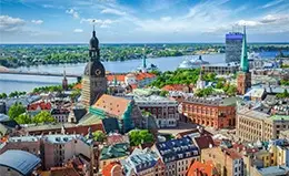 Visita panorámica de Riga.