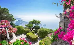 Excurisón opcional a Nápoles, Capri y Pompeya.