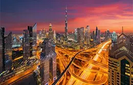 Bienvenida cálida en Dubái