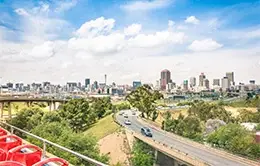 Bienvenida cálida en Johannesburg