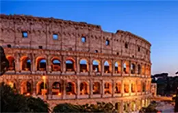 Visita al majestuoso Coliseo en el amanecer